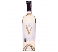 Вино CHARDONNAY Бiле сухе 0,75л. VILLA KRIM