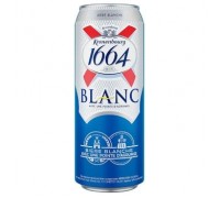 Пиво BLANC Kronbourg 1664 0,5л. з/б  АКЦІЯ