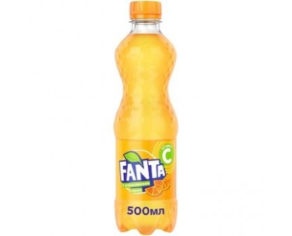 Напій FANTA Смак Апельсина 0,5л.