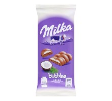 Шоколад MILKA Bubbles Кокос 90г.