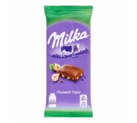 Шоколад MILKA Лісовий горіх 90г.