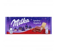 Шоколад MILKA Spekulaag Gingesbscad 90г.