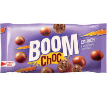 Драже BOOM CHOC Crunch молочному шоколадi 30г.