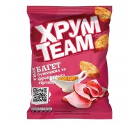 Сухарики XPУМ-TEAM Буженина та Французька Гiрчиця 60г.