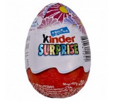 Шоколадне Яйце KINDER СЮРПРИЗ  з iгрушкою в серединi
