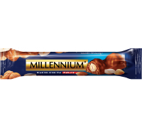 Батончик  MILLENNIUM Golden Nut Молочний з нач. та цілими горіхами 40г.