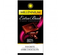 Шоколад MILLENNIUM Favorite Extra Brut 80% 100г.