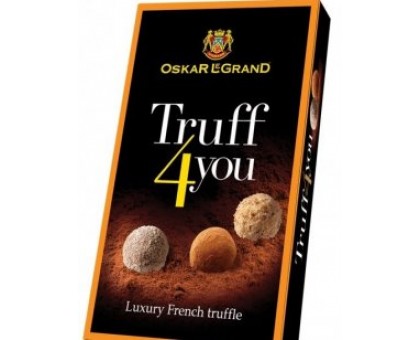 Цукерки шоколадні MILLENNIUM Oskar Le Grand Truff 4 You 100г.