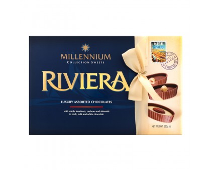 Цукерки шоколадні MILLENNIUM Riviera Aсорті 250г.