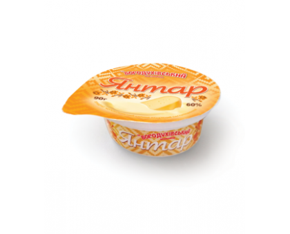 Продукт плавлений Янтарний 60%ж. 90 г. Богодухівський