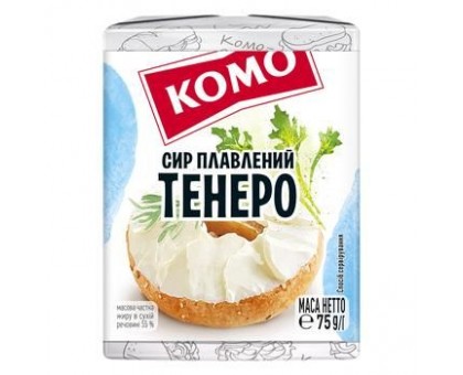 Сир плавлений Тенеро 75 г. КОМО