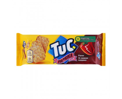 Печиво TUC Зі смаком паприки 100г.