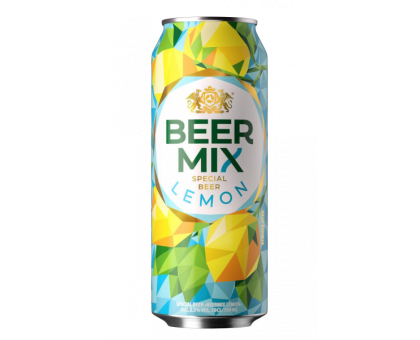 Пиво ОБОЛОНЬ Beer Mix Lemon 0.5л. з/б