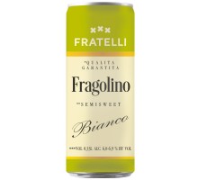 Винний напій FRATELLI Fragolino Bianco 0,33л.