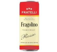 Винний напій FRATELLI Fragolino Rosso 0,33л.