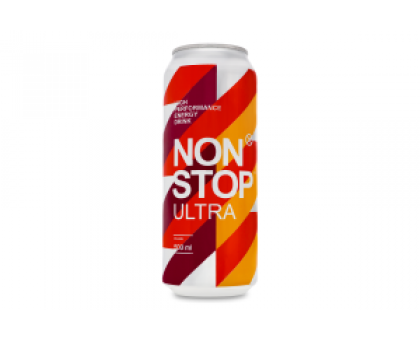 Енергетичний напій NON STOP Ultra 0,5л. з/б