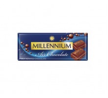 Шоколад MILLENNIUM Молочний пористий 85г. АКЦИЯ