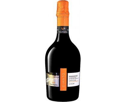 Вино ігристе TAIROVO VALPIANA Prosecco сухе біле 0,75л.