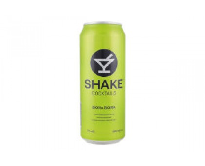 Слабоалкогольні напої SHAKE Bora Bora 0,45л. з/б