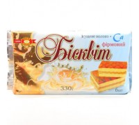 Бісквіт Фiрменний Згущене молоко 330г. BISCUIT CHOCOLATE