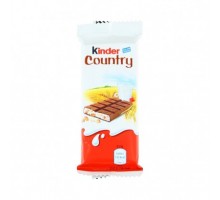 Шоколад KINDER Молочно-Злаковою начинкою 23,5г.