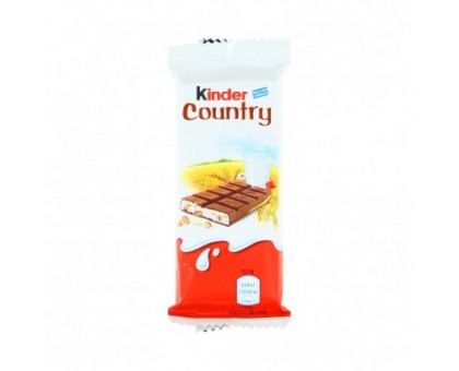 Шоколад KINDER Молочно-Злаковою начинкою 23,5г.