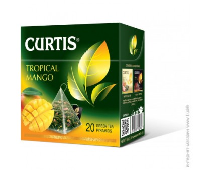 Чай  CURTIS Tropical Mango 20 ф/п.
