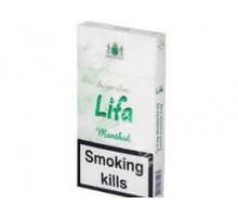 Цигарки Lifa menthol super slims 20шт.