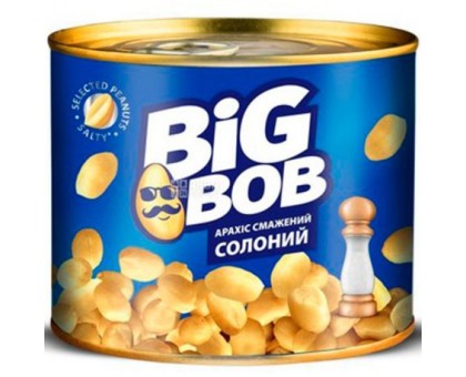 Горішки Солоні 120г. з/б BIG BOB