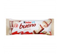 Батончик  KINDER BUENO White 39г.