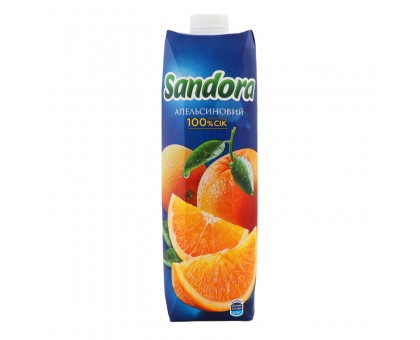 Соки Апельсиновий сік 0,95л. SANDORA