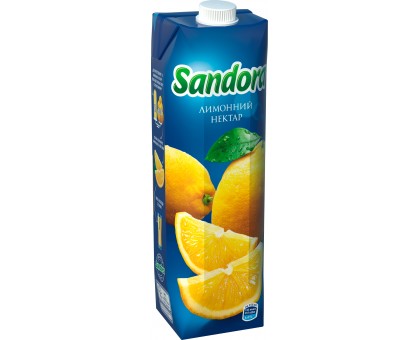 Соки Лимоний нектар 0,95л. SANDORA