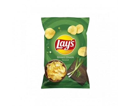 Чіпси LAYS Зелена цибуля 140г. Польша