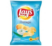 Чіпси LAYS Сметана і зелень 140г. Польша