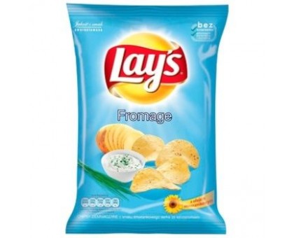 Чіпси LAYS Сметана і зелень 140г. Польша