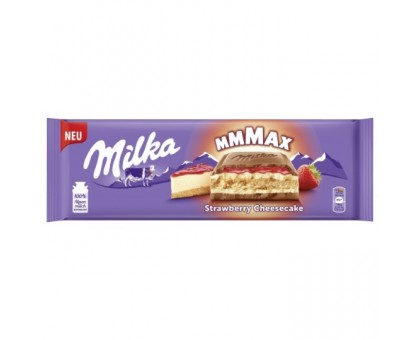 Шоколад MILKA Strawberry Cheescake 300г.