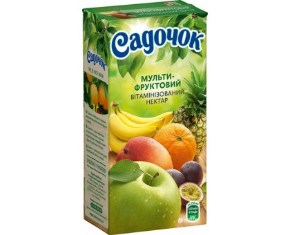 Соки САДОЧОК Мультифрукт нектар  0,5л.