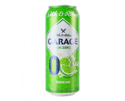 Пиво GARAGE Lime безалкогольне  0,5л. з\б