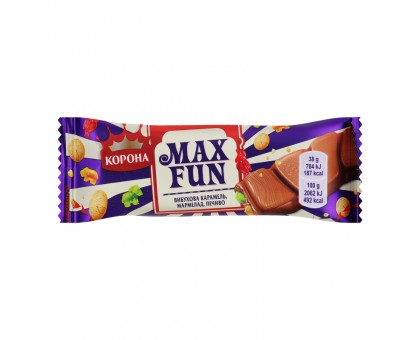 Шоколад КОРОНА MAX FAN 38г