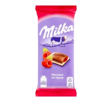 Шоколад MILKA Малина 90г.