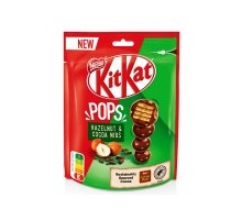 Цукерки шоколадні KIT KAT Pops Hazelnut & Cocoa nibs 200г. NESTLE