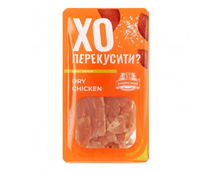 Чіпси Курячі DRY CHICKEN HOT  в/с 50г. БАЩИНСЬКИЙ