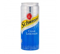 Напій SCHWEPPES Clear Lemonade 0,33 л. ж/б