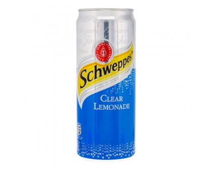 Напій SCHWEPPES Clear Lemonade 0,33 л. ж/б