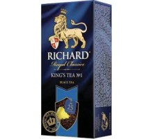 Чай  RICHARD Kings tea з лимоном 25 ф/п.