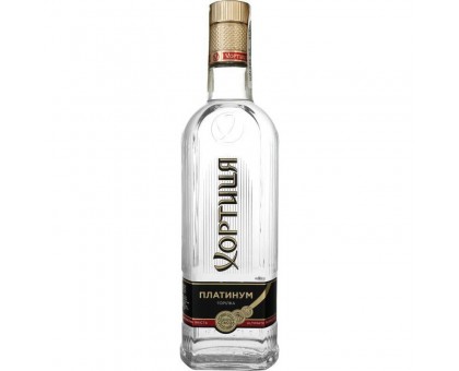 Горілка ХОРТИЦЯ Platinum 40% 0,5л.