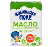 Масло 62.5% ж. 0,2кг. ВОЛОШКОВЕ ПОЛЕ