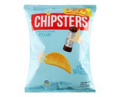 Чіпси CHIPSTERS Чипси картопляні з сіллю 88г.
