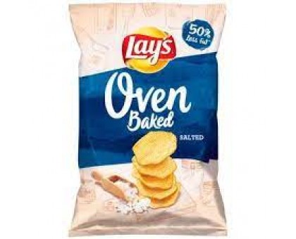 Чіпси LAYS Oven Baked Сіль 125г.