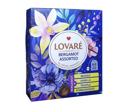 Чай  LOVARE Bergamot Assorted 32 ф/п.
